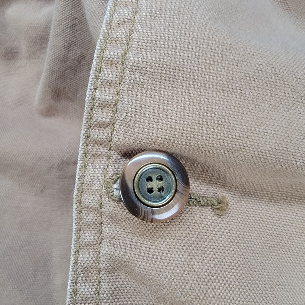 Thunder Bay Jacket Mens M Brown Chore Barn Coat Corduroy Collar Workwear Vintage - Picture 5 of 15